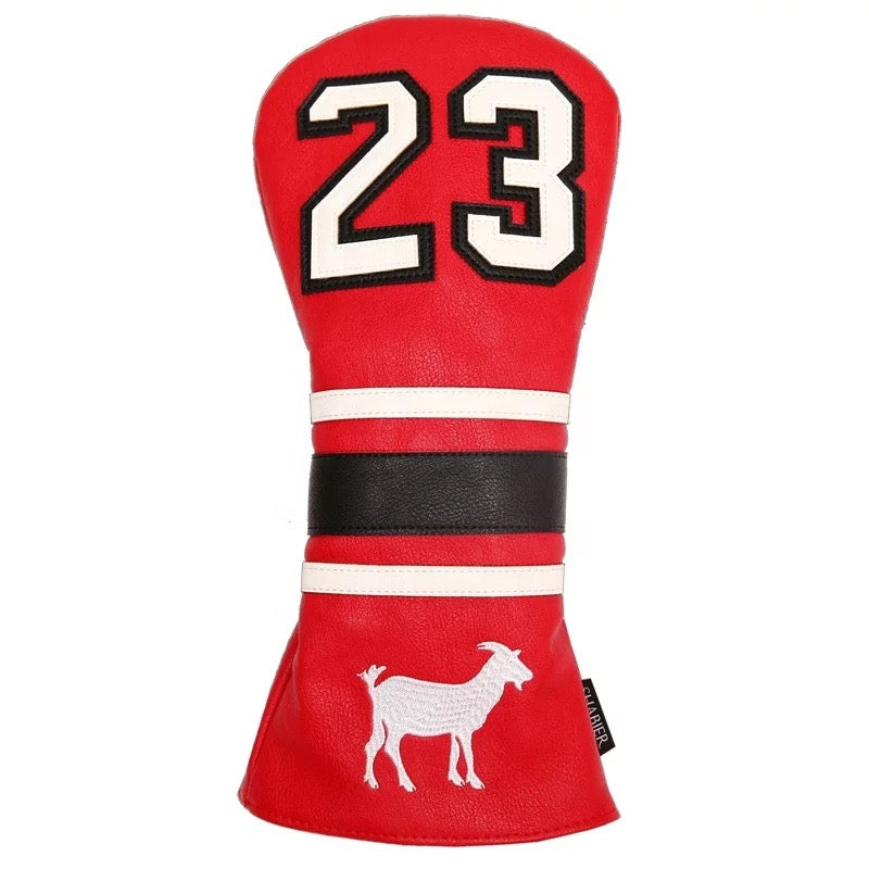MJ23 Red Driver Golf Headcover
