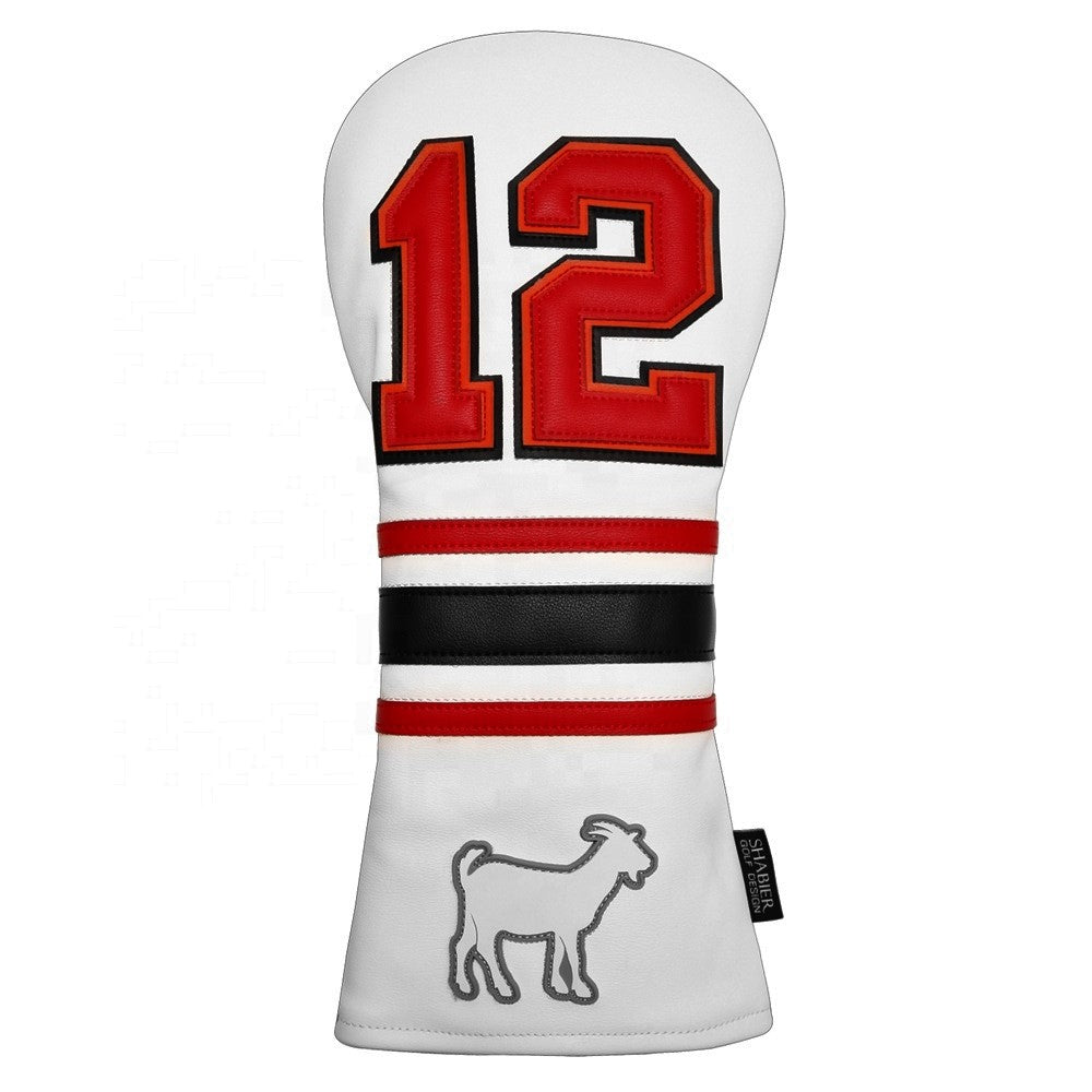T12 Driver Golf Headcover White